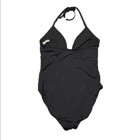 KENNETH COLE REACTION | Women's Sea Gypsy Beaded Plunge One Piece Swimsuit Large - Picture 4 of 6